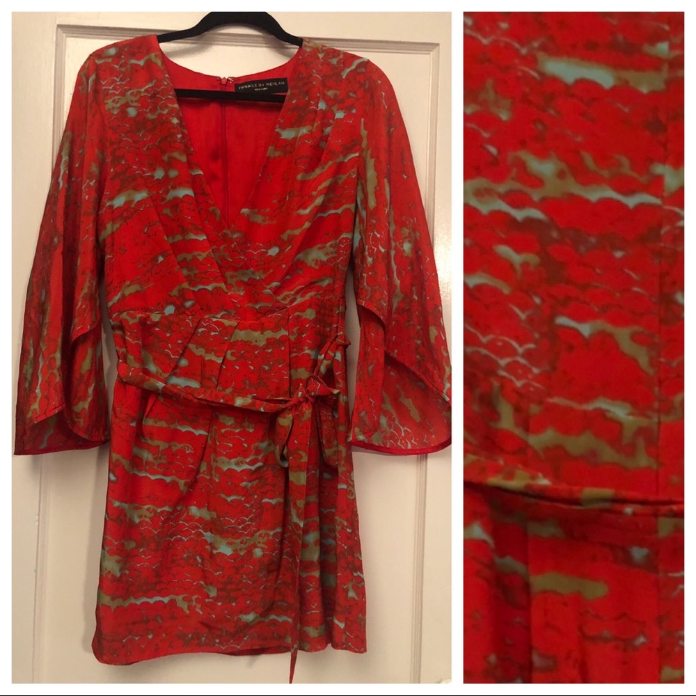 Anthropologie Kimono Sleeve Tunic Dress